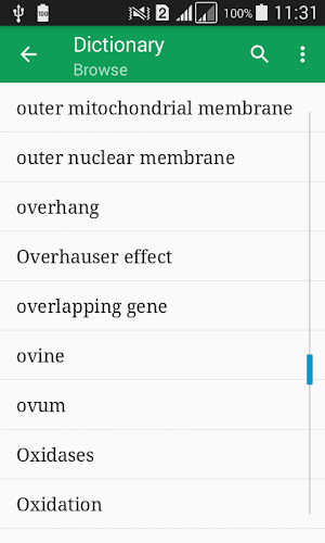 Biochemistry Dictionary Offlin Screenshot 0
