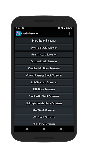 Stock Screener Screenshot 0
