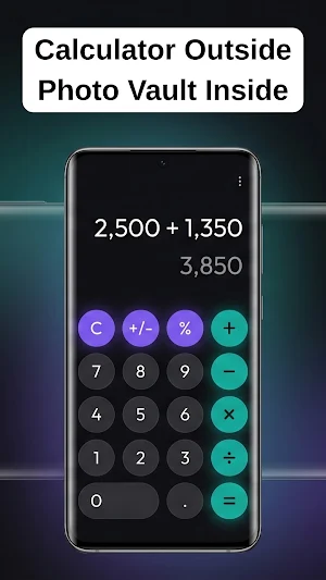 Calculator Vault: Hide Photos Screenshot 0