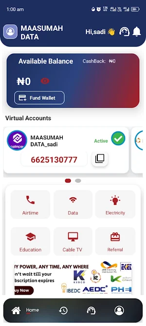 MAASUMAH DATA Screenshot 0