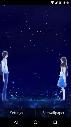 Love and Heart Live Wallpaper Screenshot 1