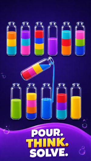 Sort Lab - Water Puzzle Screenshot 2