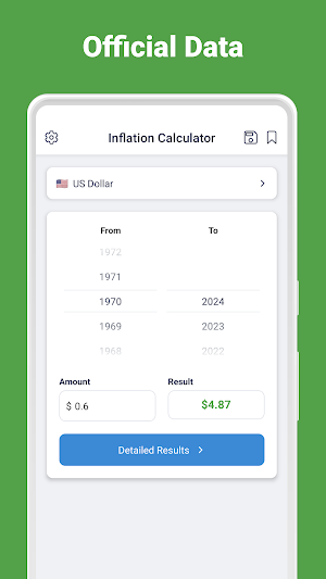 Inflation Calculator Screenshot 3
