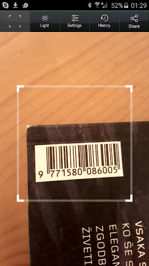 QR Code Reader Screenshot 2
