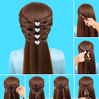 Women Style: Hairstyle, Mehndi