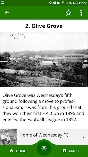 Sheffield: Home of Football Screenshot 1