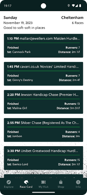 Cheltenham Racecourse Screenshot 3