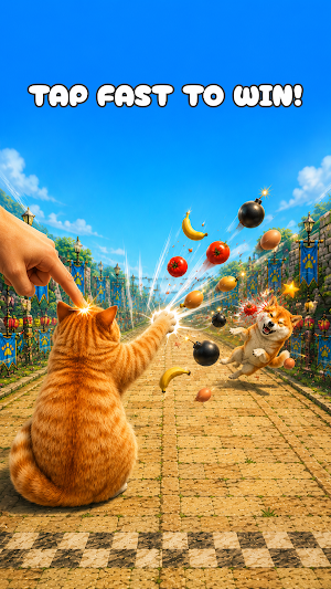 Cat vs Dogs: Tap Battle Screenshot 0
