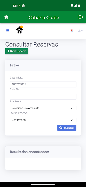 Cabana Clube Connect Screenshot 2