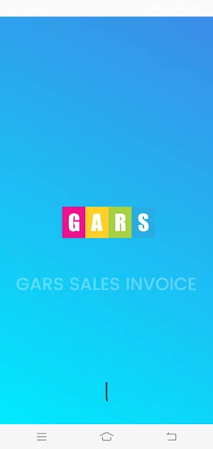 Gars Sales App Screenshot 0