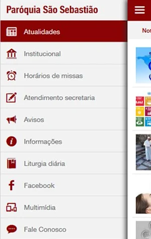 Paróquia São Sebastião Screenshot 1