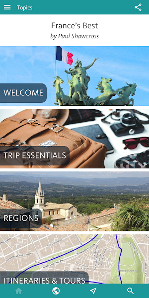 France’s Best: Travel Guide Screenshot 0