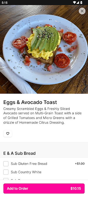 Towne Coffee & Cuisine Screenshot 2