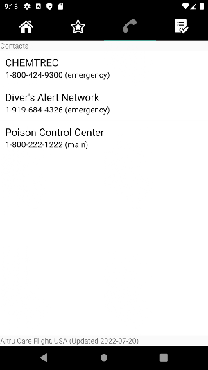 ACF/SHCCF Care Flight Screenshot 1