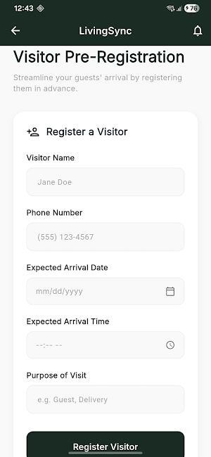 LivingSync: App For Residents Screenshot 3