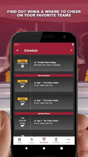 Park Buccaneers Athletics Screenshot 1