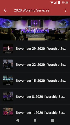 Valley View Baptist Mobile App Screenshot 1