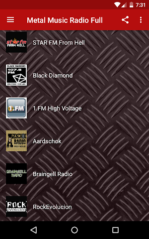 Metal Music Radio - Heavy Metal & Hard Rock Live Screenshot 1