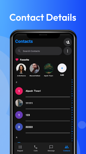 Phone Call: Message SMS & Home Screenshot 2