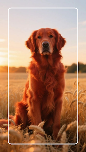 Golden Retriever Wallpaper Screenshot 3