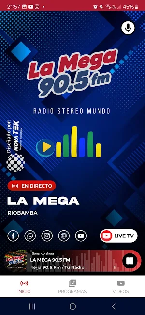 La Mega 90.5 Riobamba Screenshot 1