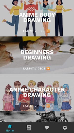 Learn to Draw Anime Step by Step Screenshot 0