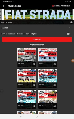 Revista Quatro Rodas Screenshot 1