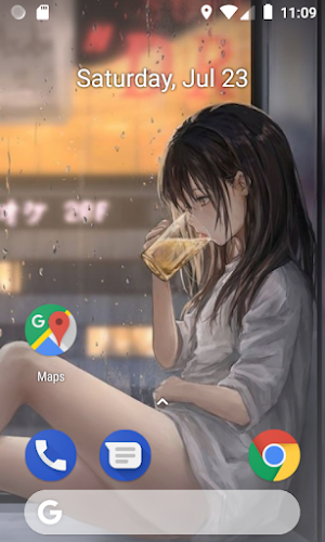 Anime Wallpaper Girl Cute 2022 Screenshot 3