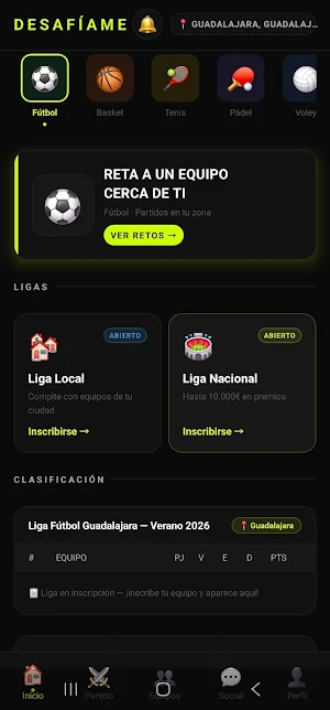 DESAFÍAME Screenshot 0