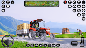 Tractor Driving 3D -Farm Games Screenshot 1