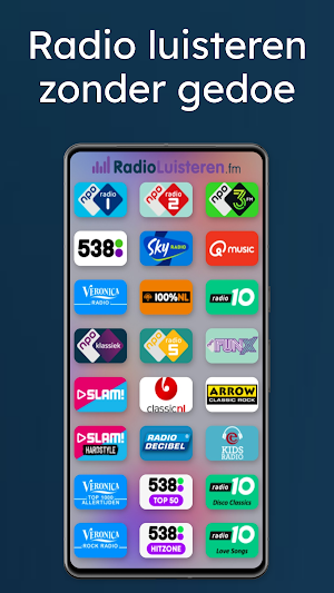 RadioLuisteren.fm: Live radio Screenshot 0
