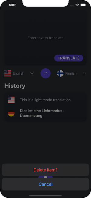 Translator Private Screenshot 2