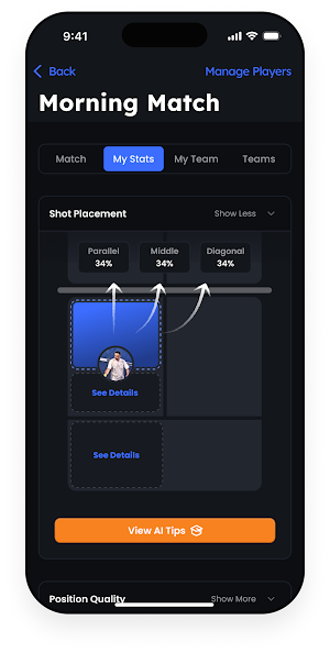 Padelytics Screenshot 3