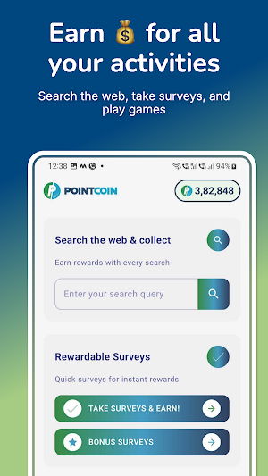 Pointcoin: Earn Gift Cards Screenshot 0
