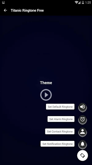 Titanic ringtone free Screenshot 2