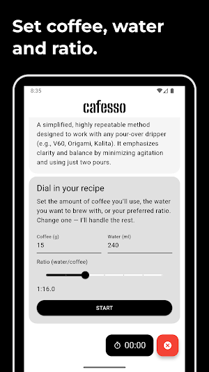 Cafesso: Coffee Recipes Screenshot 1