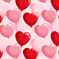 Lovely Heart Pattern Wallpaper