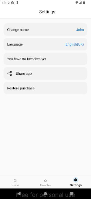 Commemorate Screenshot 3