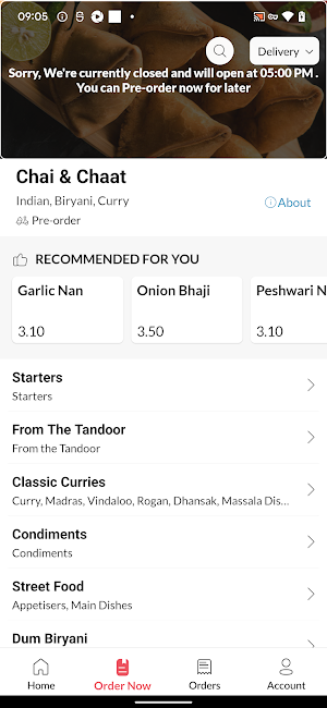 Chai & Chaat Screenshot 2