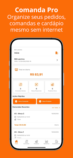 Comandas Pro - Restaurantes Screenshot 0