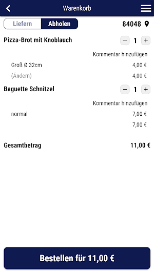 Mainburger Pizza Point Screenshot 1