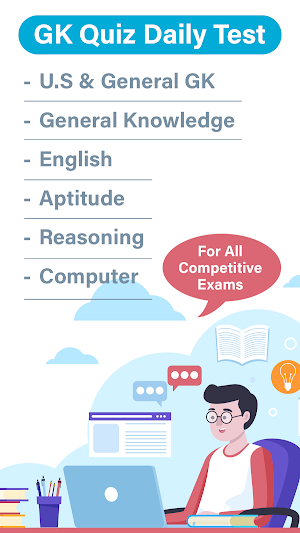 GK Quiz Daily Test Screenshot 0
