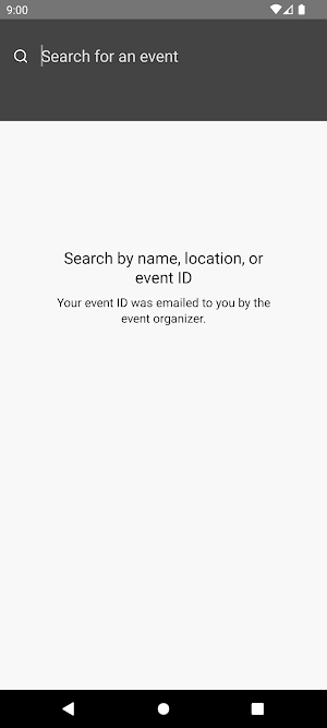 FTR Conference Event App Screenshot 2