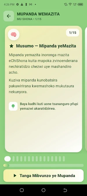 Mutauro wangu Screenshot 3