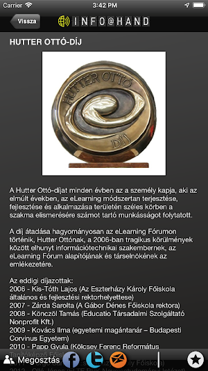 eLearning Fórum INFO@HAND Screenshot 3