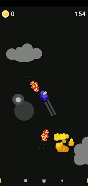 Space Escape: Catch me please! Screenshot 1