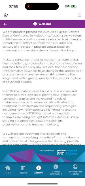 APCC 2026 Attendee App Screenshot 0