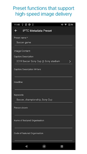 Transfer & Tagging add-on Screenshot 3