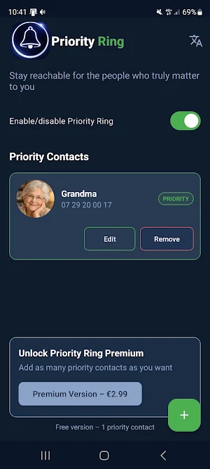 Priority Ring Screenshot 0
