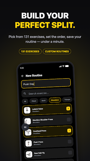 Muscle Hype – Workout Tracker Screenshot 1